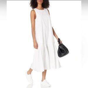 NWT The Drop White Tiered Dress
